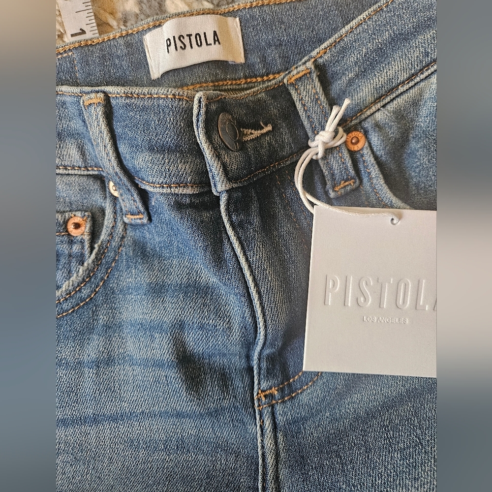 Pistola Monroe High Rise Slim Cigarette Jean Size 24 - Picture 5 of 5